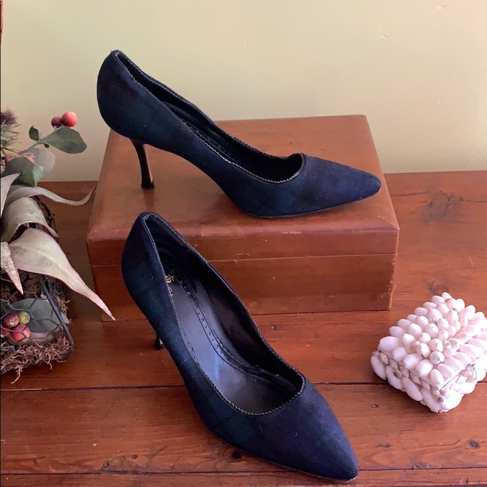 Brooks Brothers plaid Stiletto